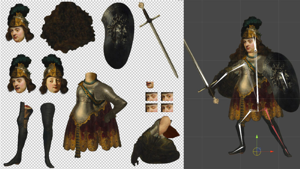 The Immortal John Triptych design process