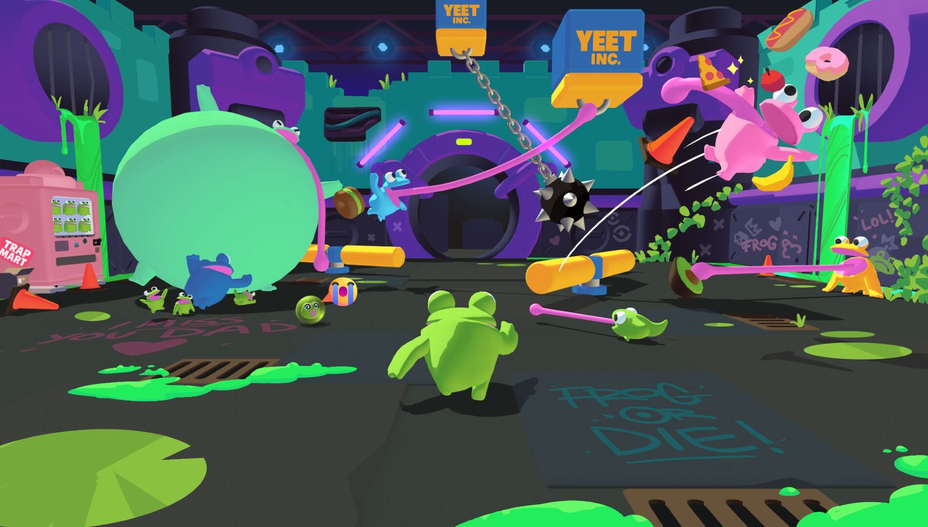 From Frogspawn to Frog Sqwad: The Making of A Sticky, Snacky New Multiplayer Game