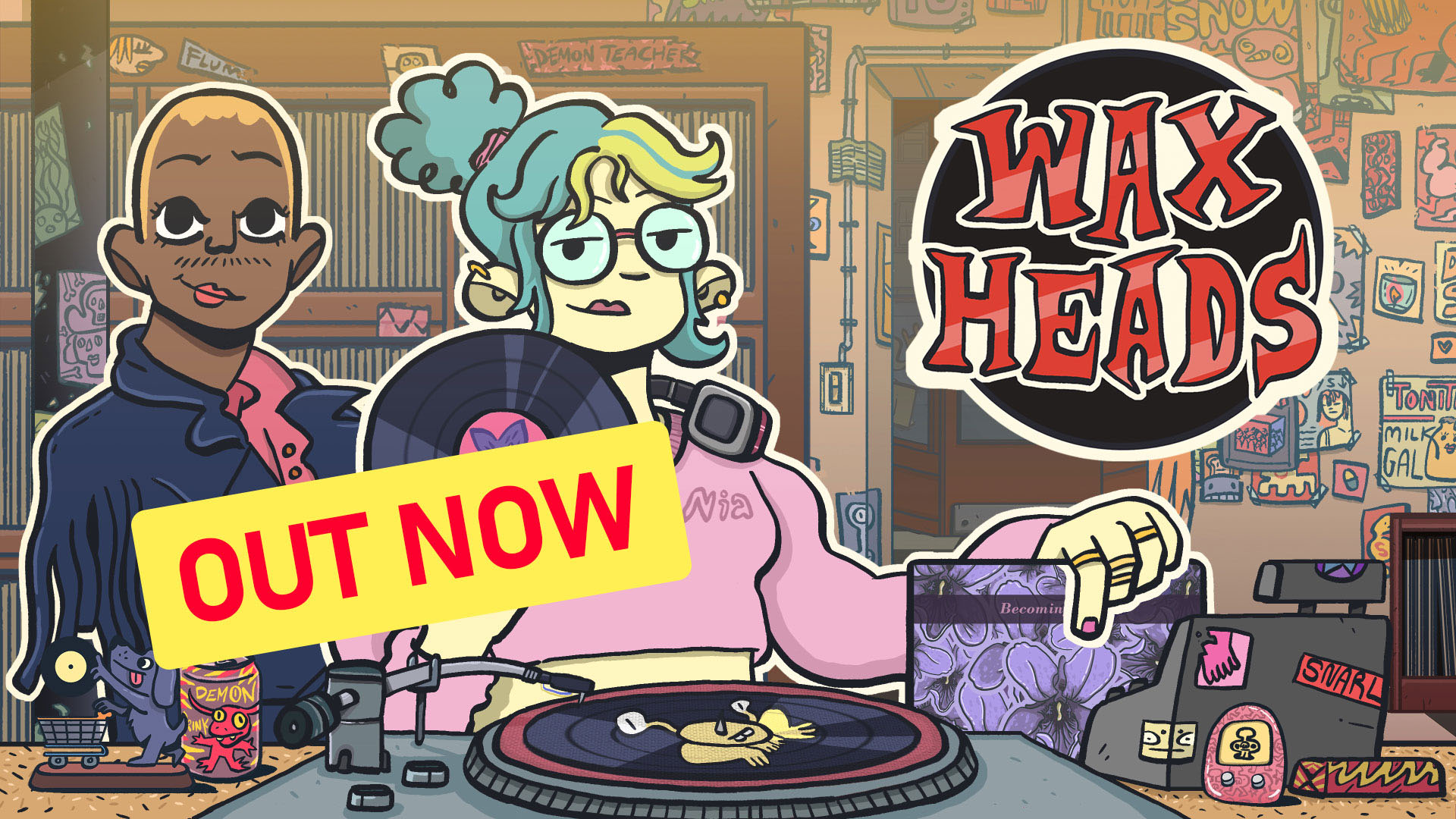Wax Heads key art