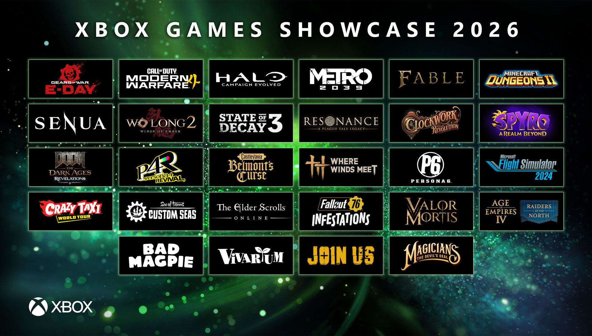 XBOX Games Showcase 2026 Recap Image