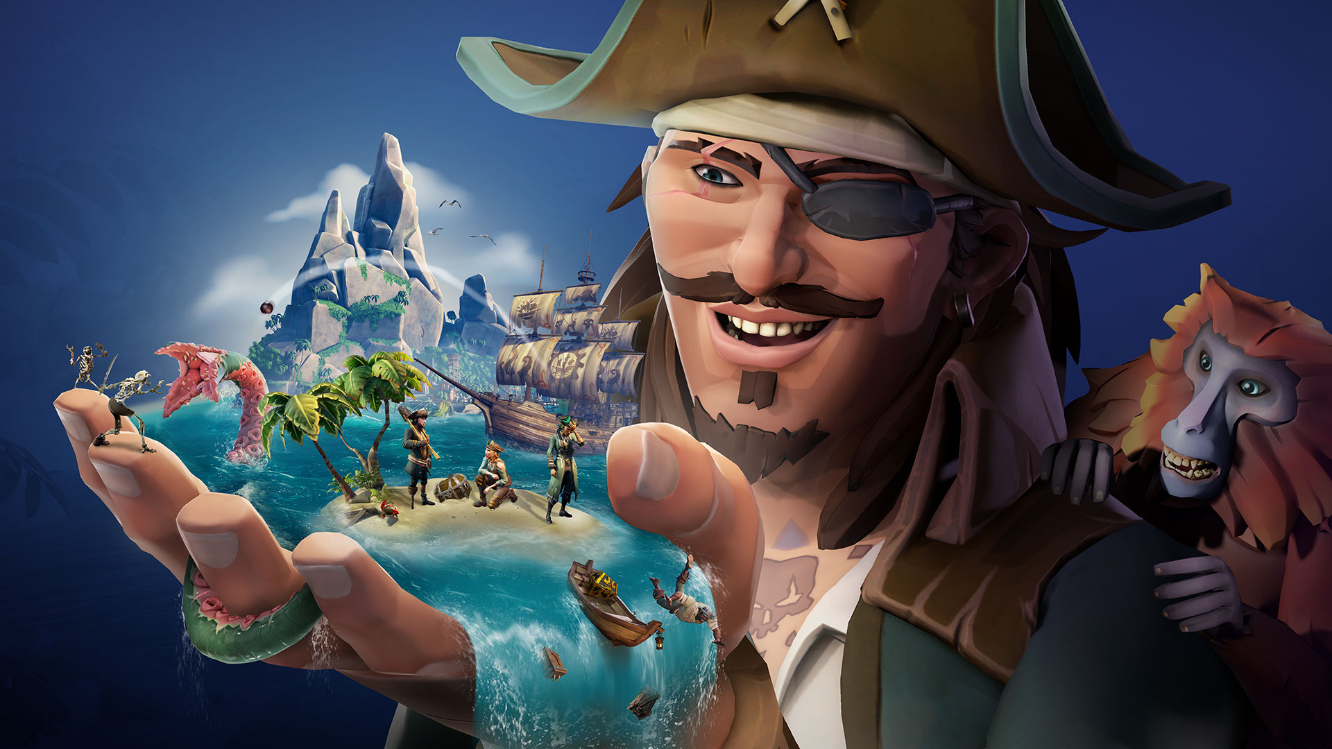 Sea of Thieves Custom Seas Hero Image