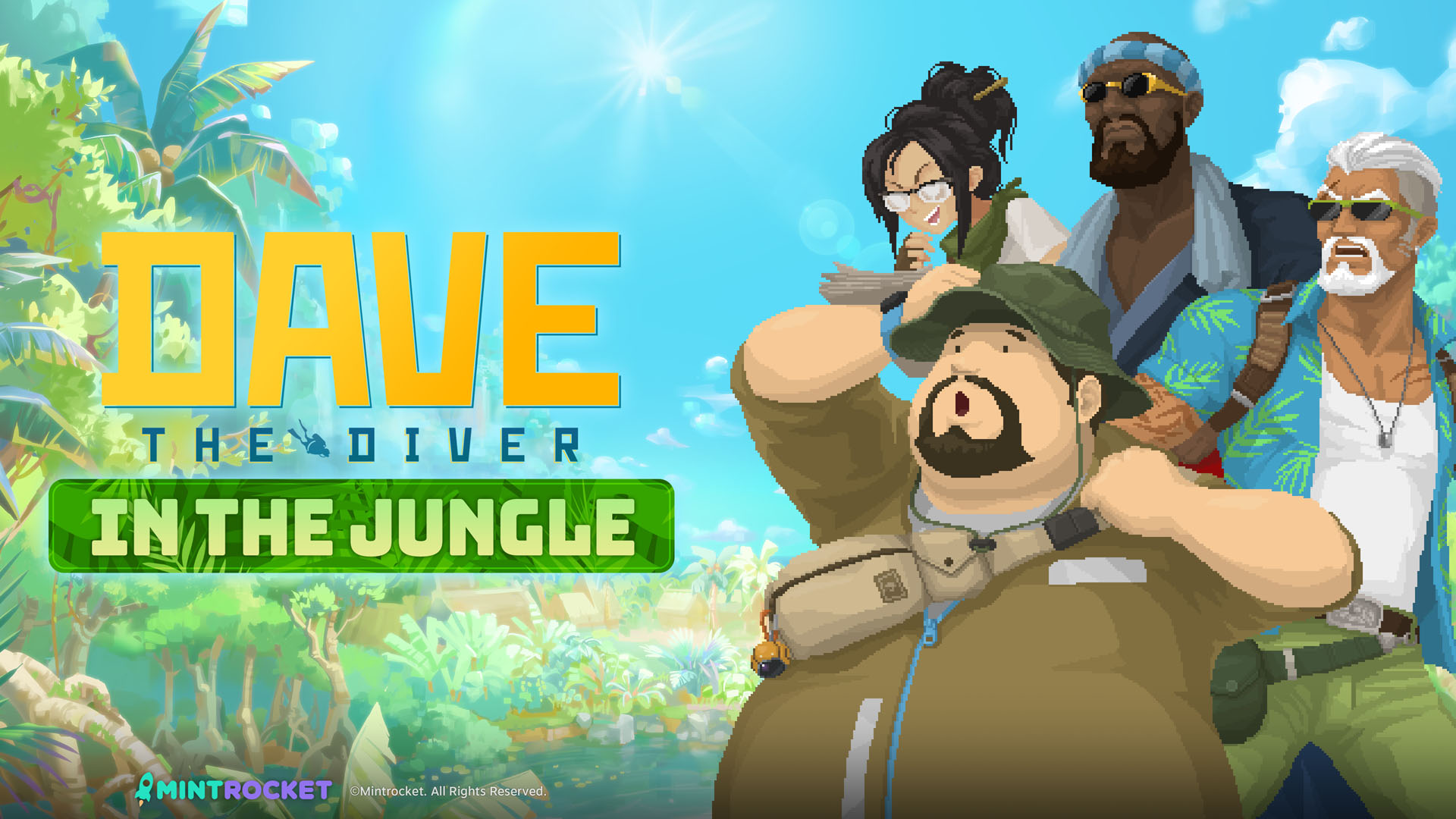 Dave the Diver: In the Jungle key art