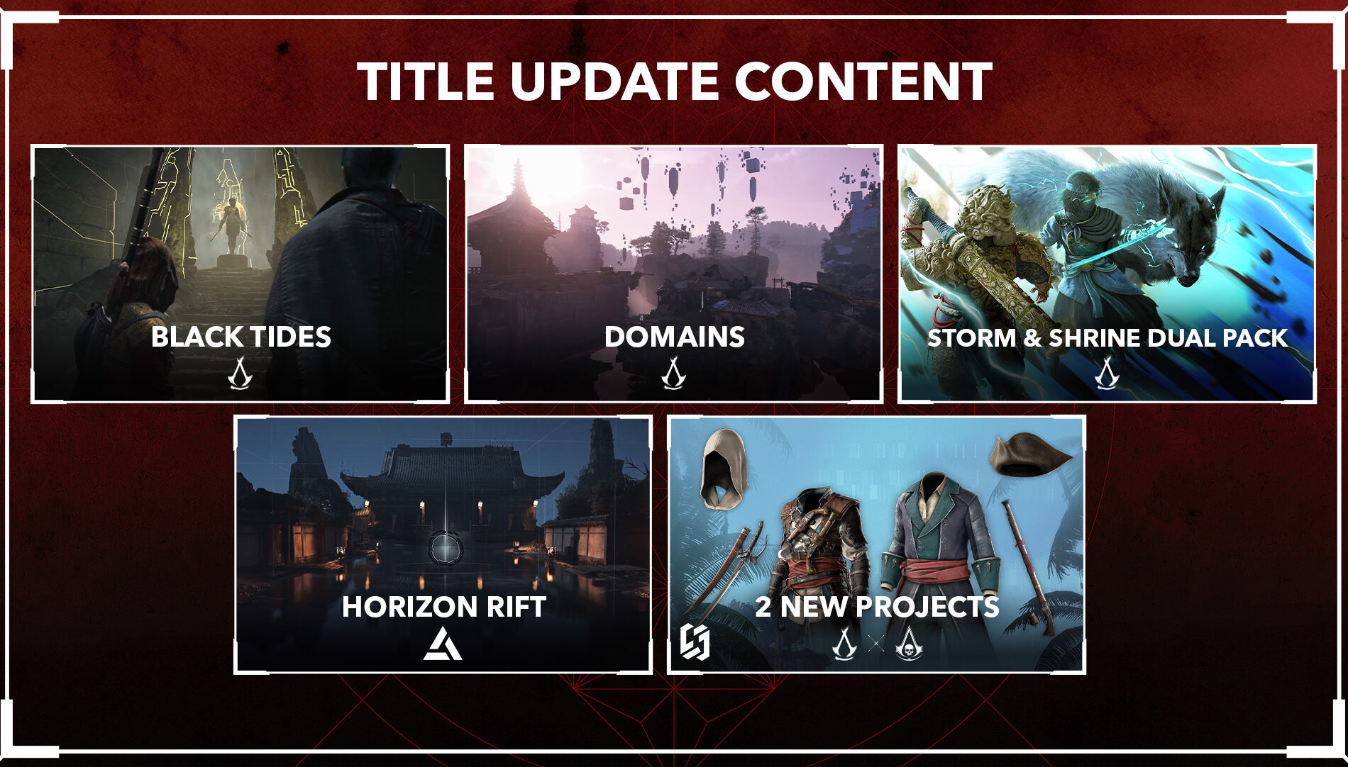 Assassins Creed Shadows title update content
