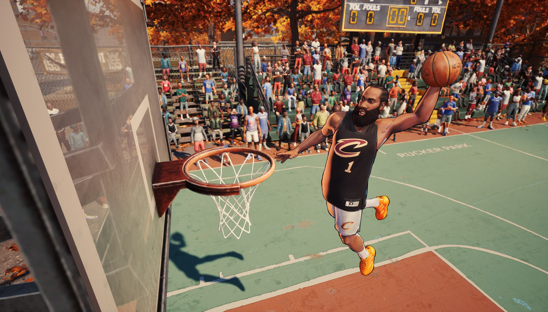 NBA the Run screenshot
