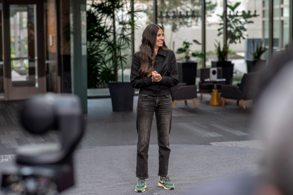 Asha Sharma addresses employee on Day 1, February 20, 2026