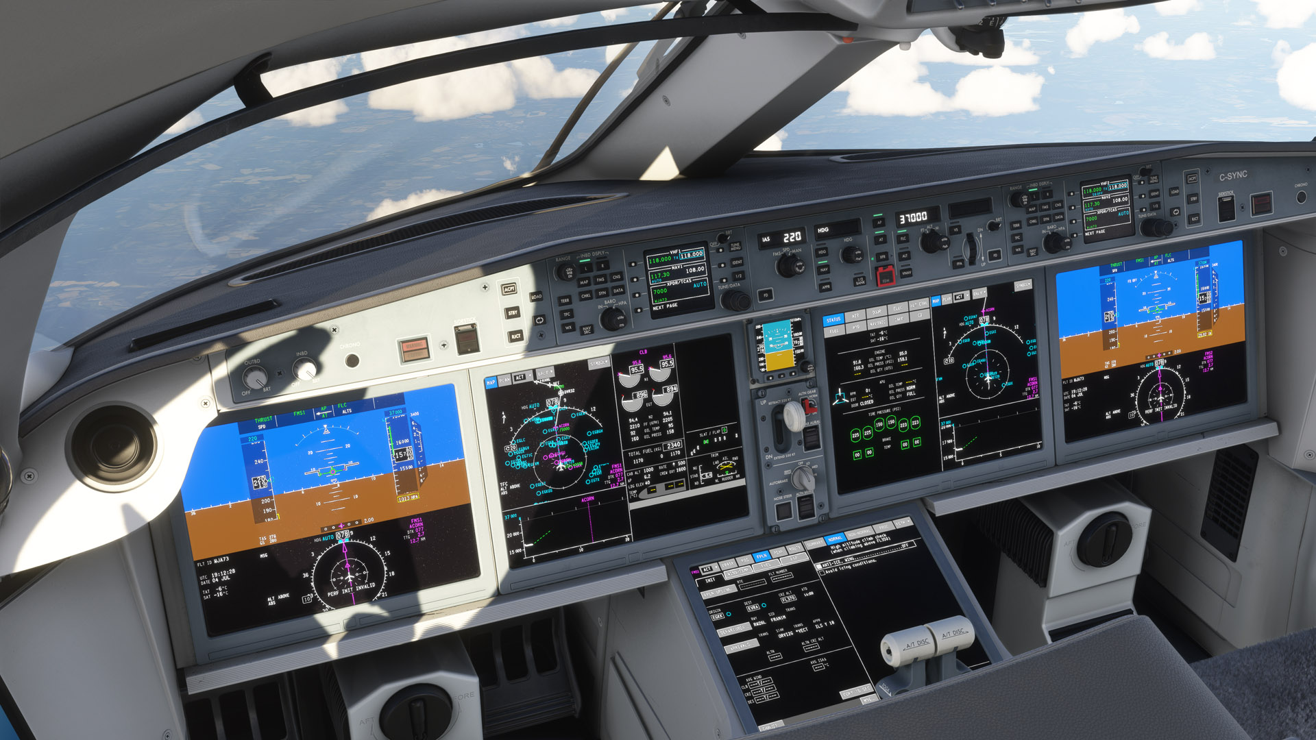 Microsoft Flight Simulator 2024 Screenshot - A220 Airliner