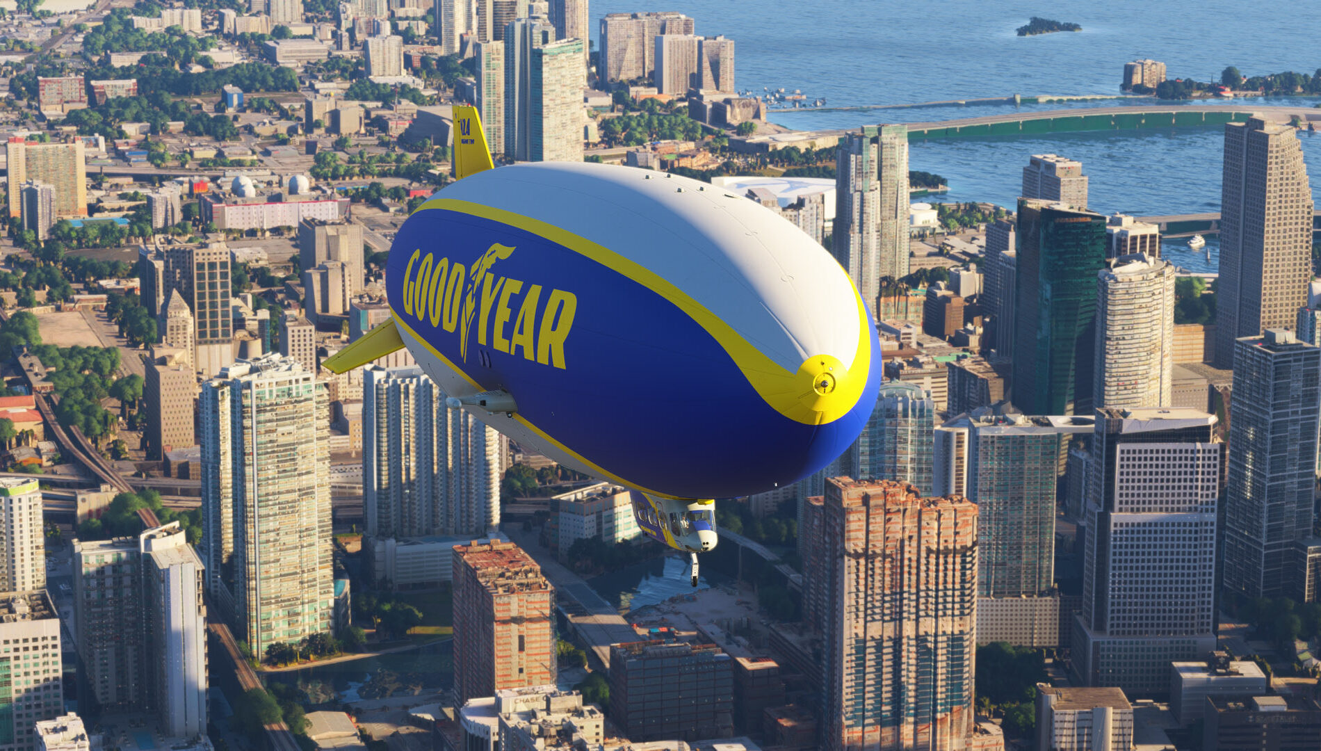 Microsoft Flight Simulator - The Goodyear Blimp Asset
