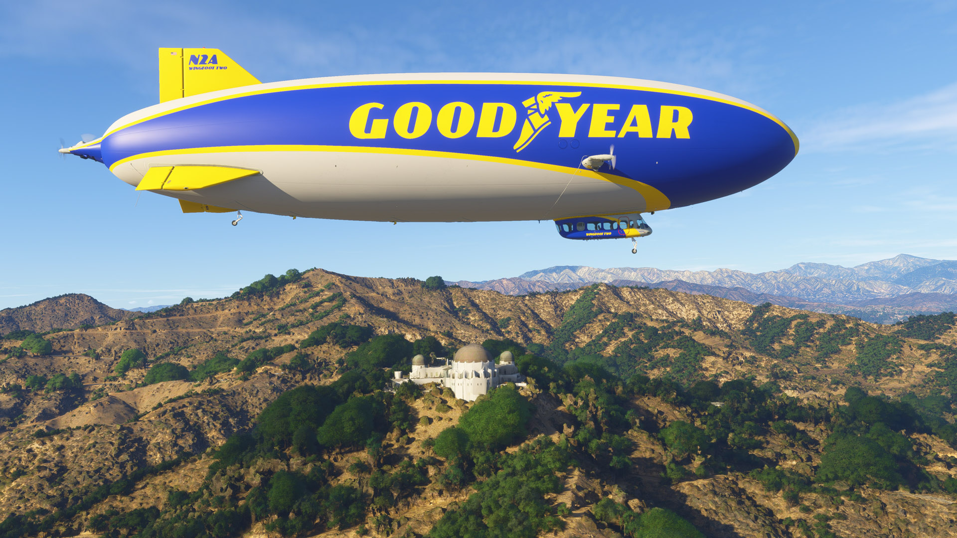 Microsoft Flight Simulator - The Goodyear Blimp Asset