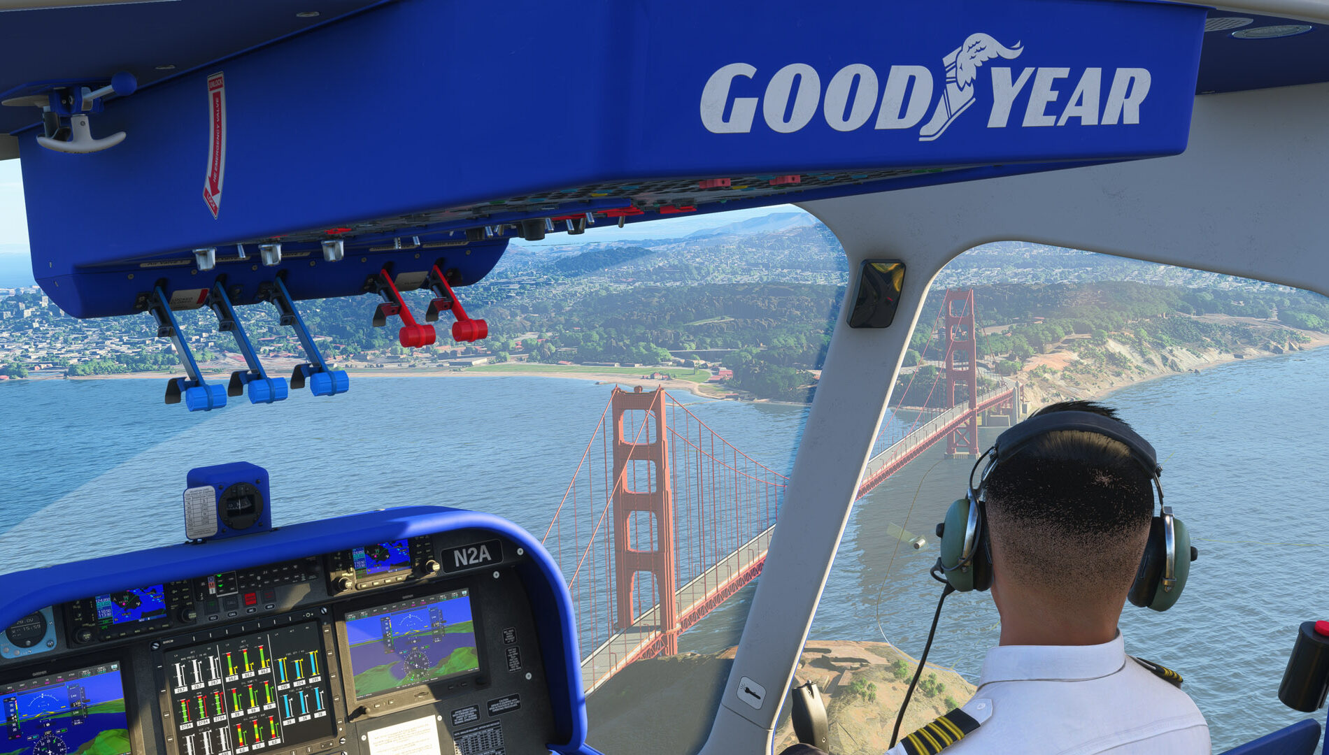 Microsoft Flight Simulator - The Goodyear Blimp Asset