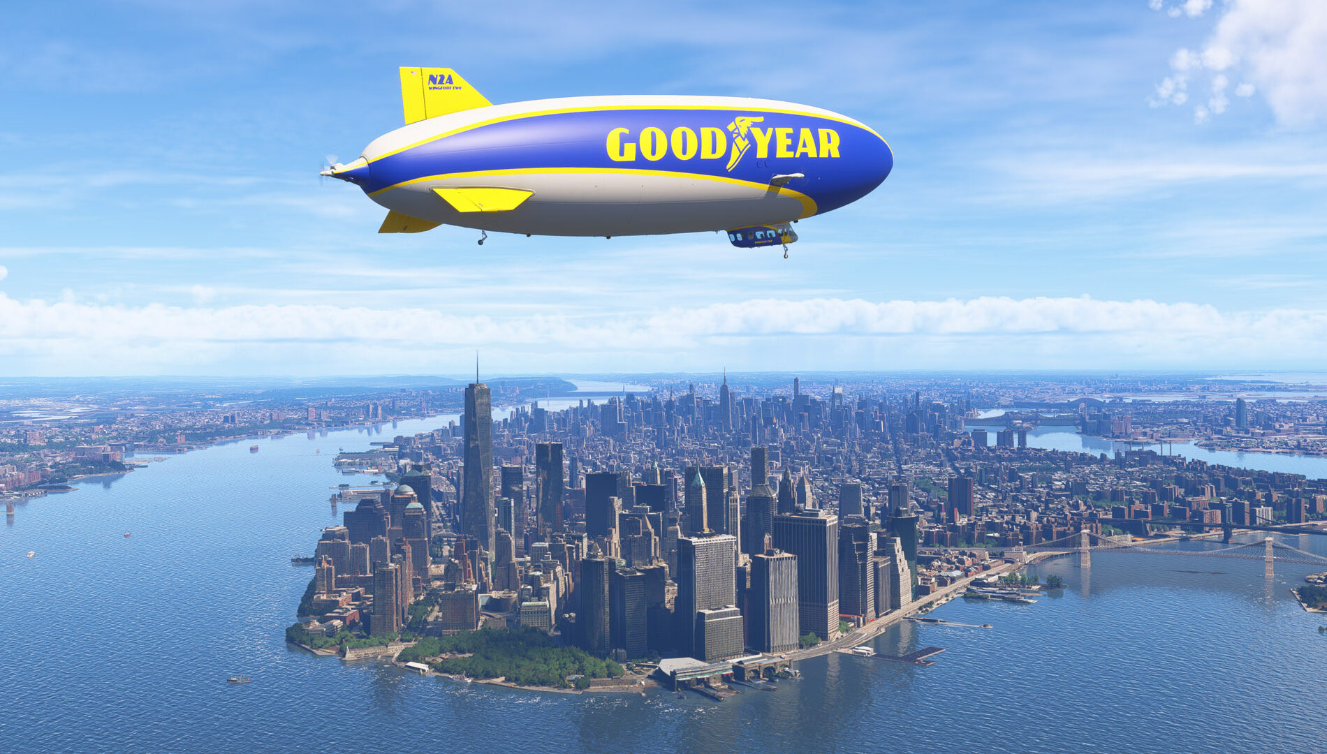 Microsoft Flight Simulator - The Goodyear Blimp Asset