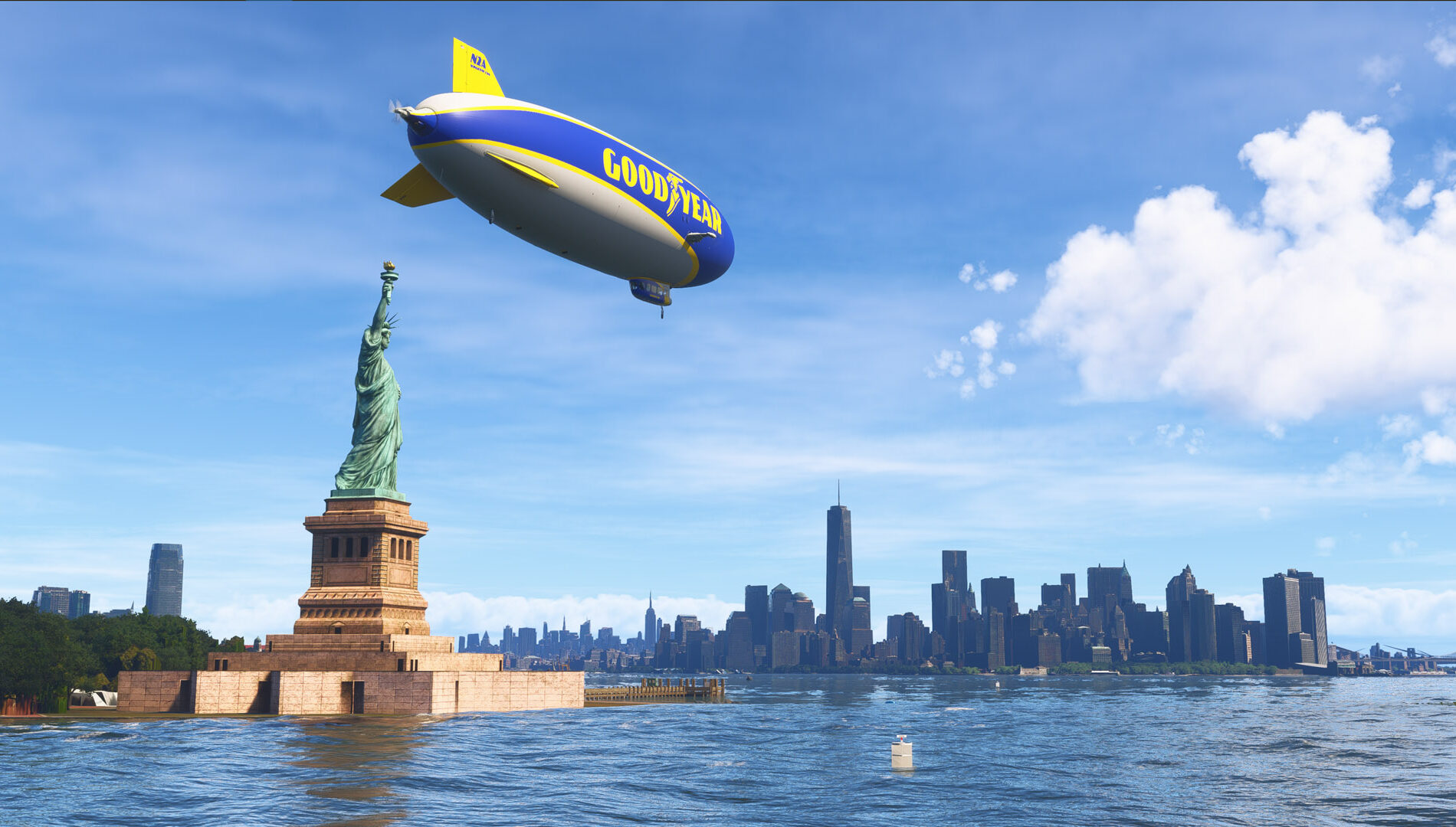 Microsoft Flight Simulator - The Goodyear Blimp Asset