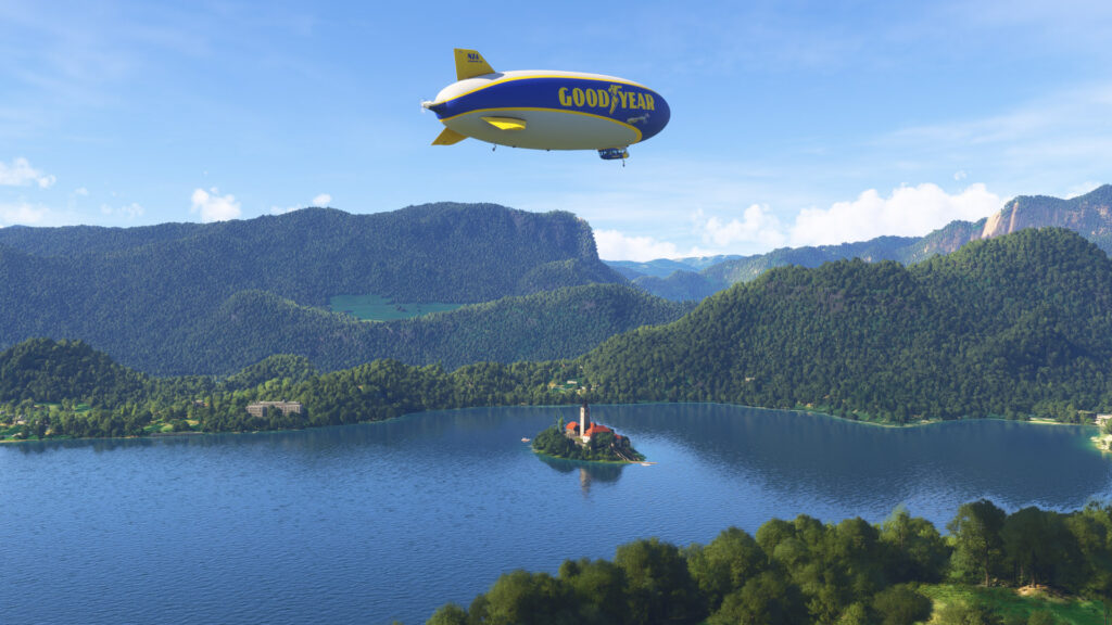 Microsoft Flight Simulator - The Goodyear Blimp Asset