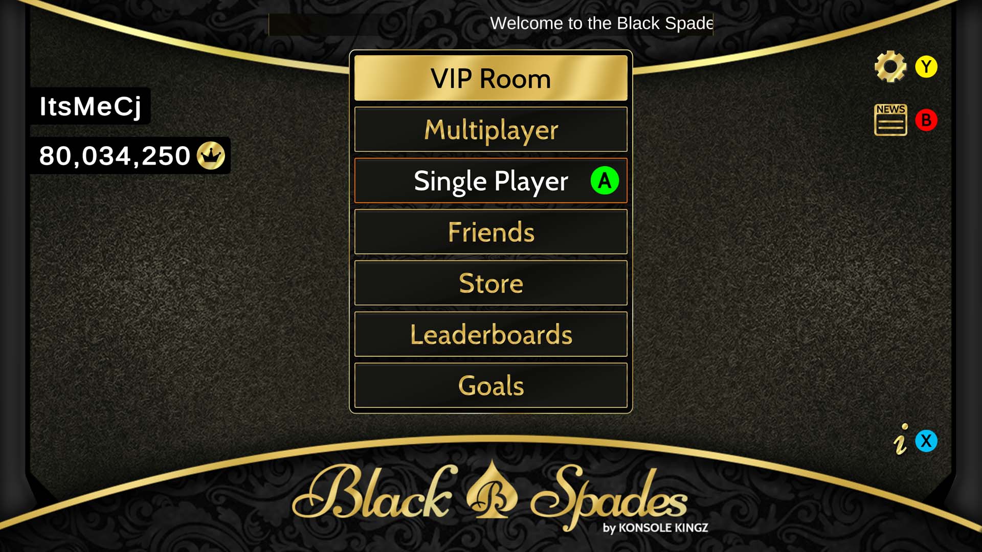 black spades screenshot