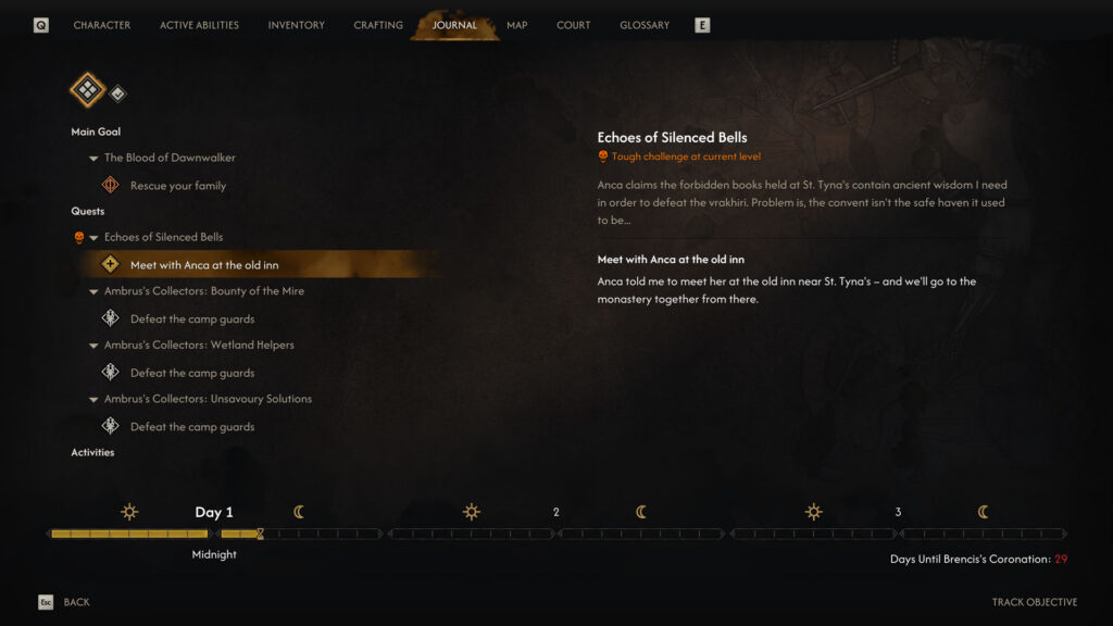 The Blood of Dawnwalker screenshot