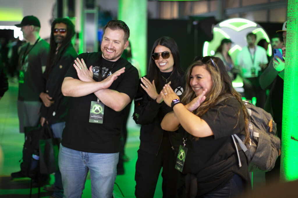 Asha Sharma meets fans at the XBOX FanFest, June 2026, in Los Angeles