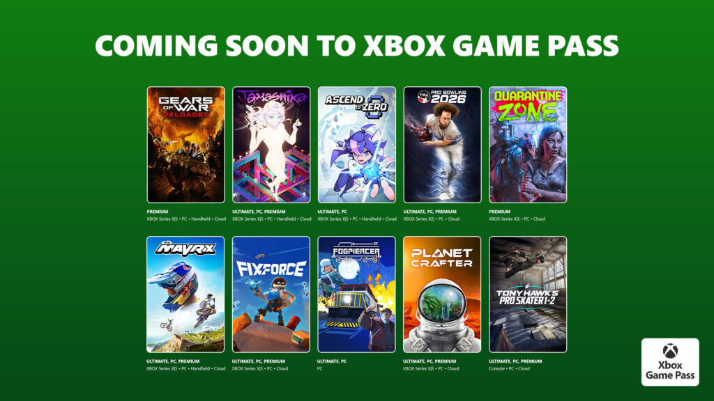 Game Pass July 2026 Wave 1 Hero Image