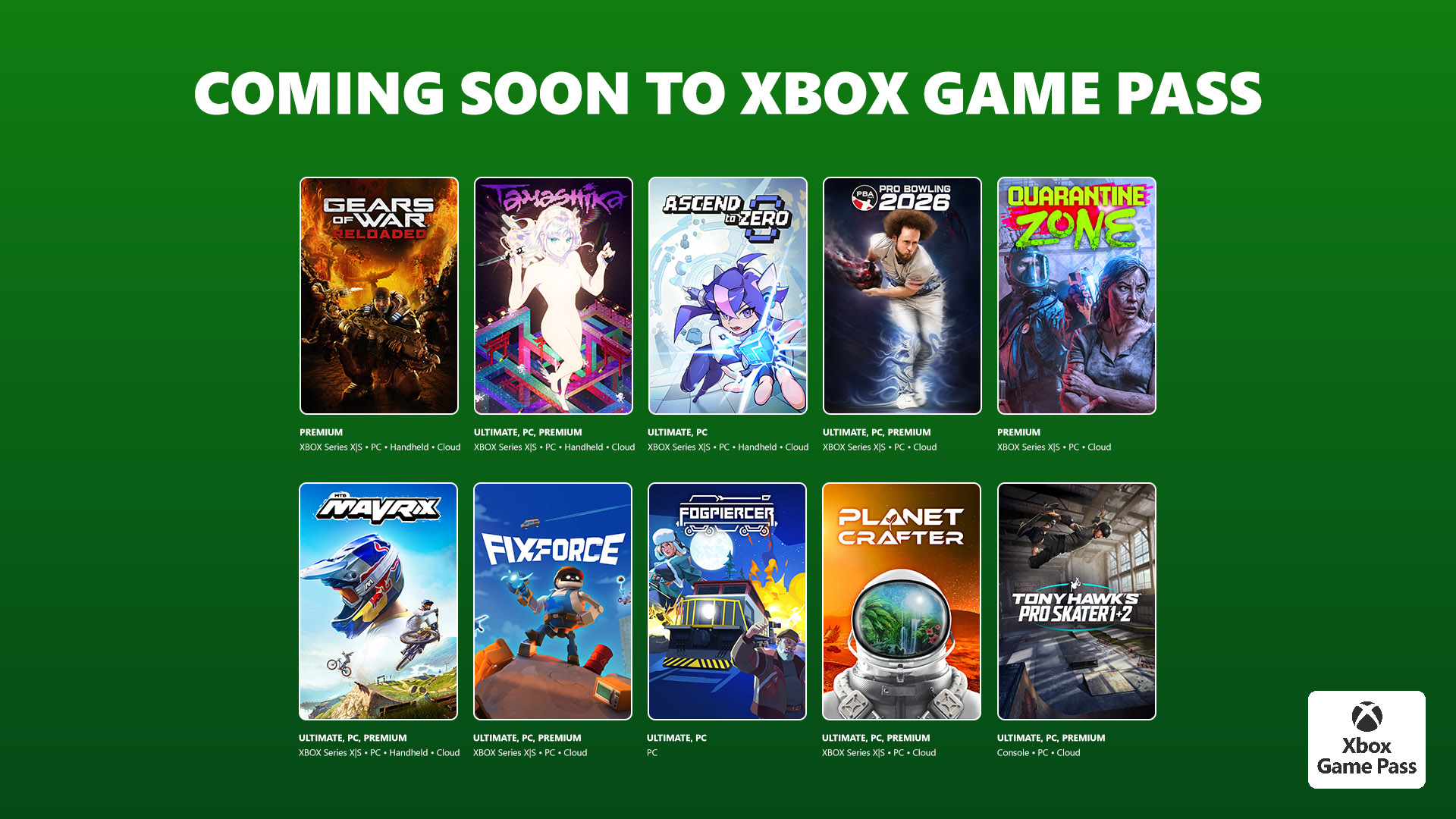 Game Pass July 2026 Wave 1 Hero Image