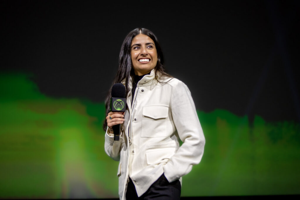 Asha Sharma, CEO XBOX, preparing for XBOX Games Showcase, June 2026