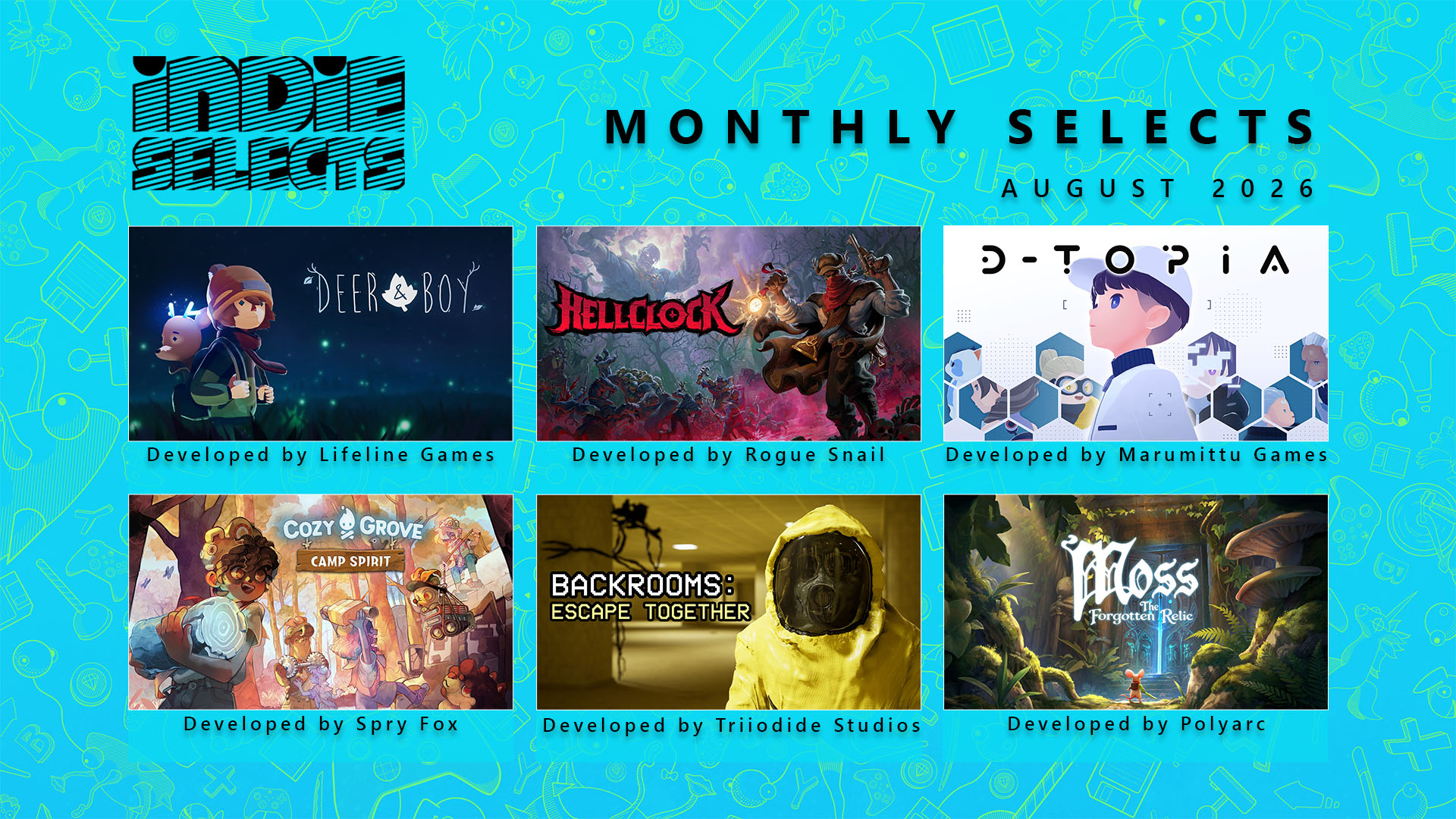 Indie Selects for August 2026: Adventure is Calling This Summer Indie Selects for August 2026: Adventure is Calling This Summer