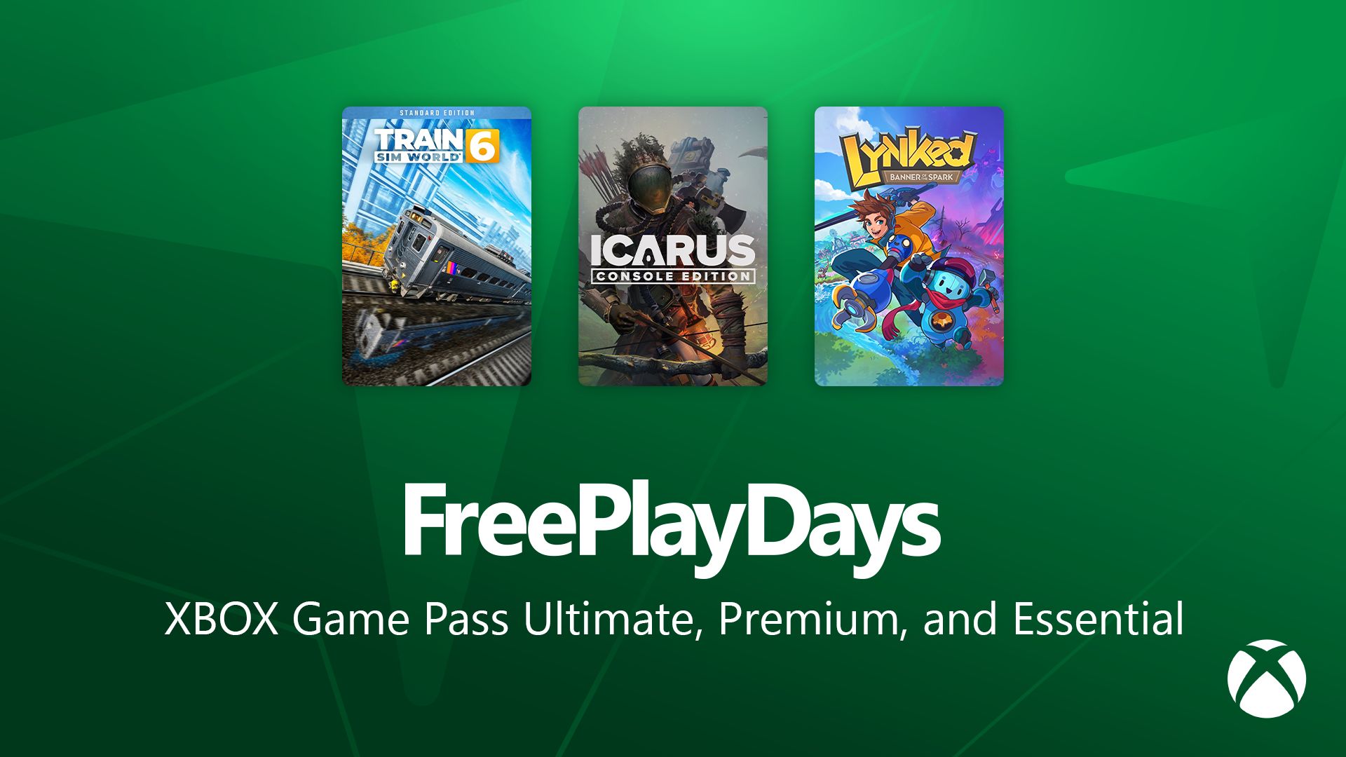 Free Play Days — Train Sim World 6, Icarus: Console Edition e Lynked disponíveis para assinantes XBOX Game Pass (20–23 ago. 2026)