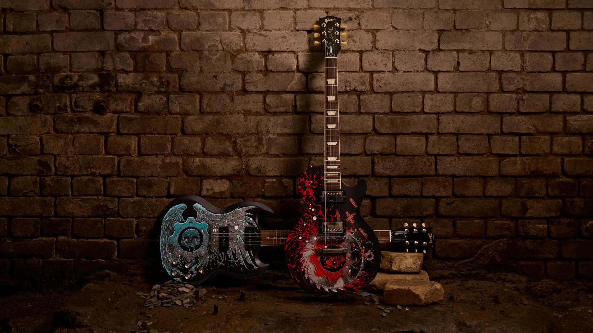 Gibson e Gears of War: E-Day lançam guitarras exclusivas — três serão sorteadas e as peças vão à Gamescom 2026