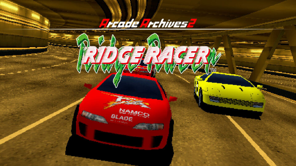 Arcade Archives 2 Ridge Racer key art