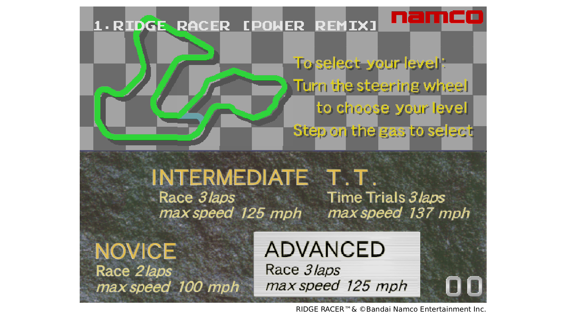 Arcade Archives 2 Ridge Racer screenshot