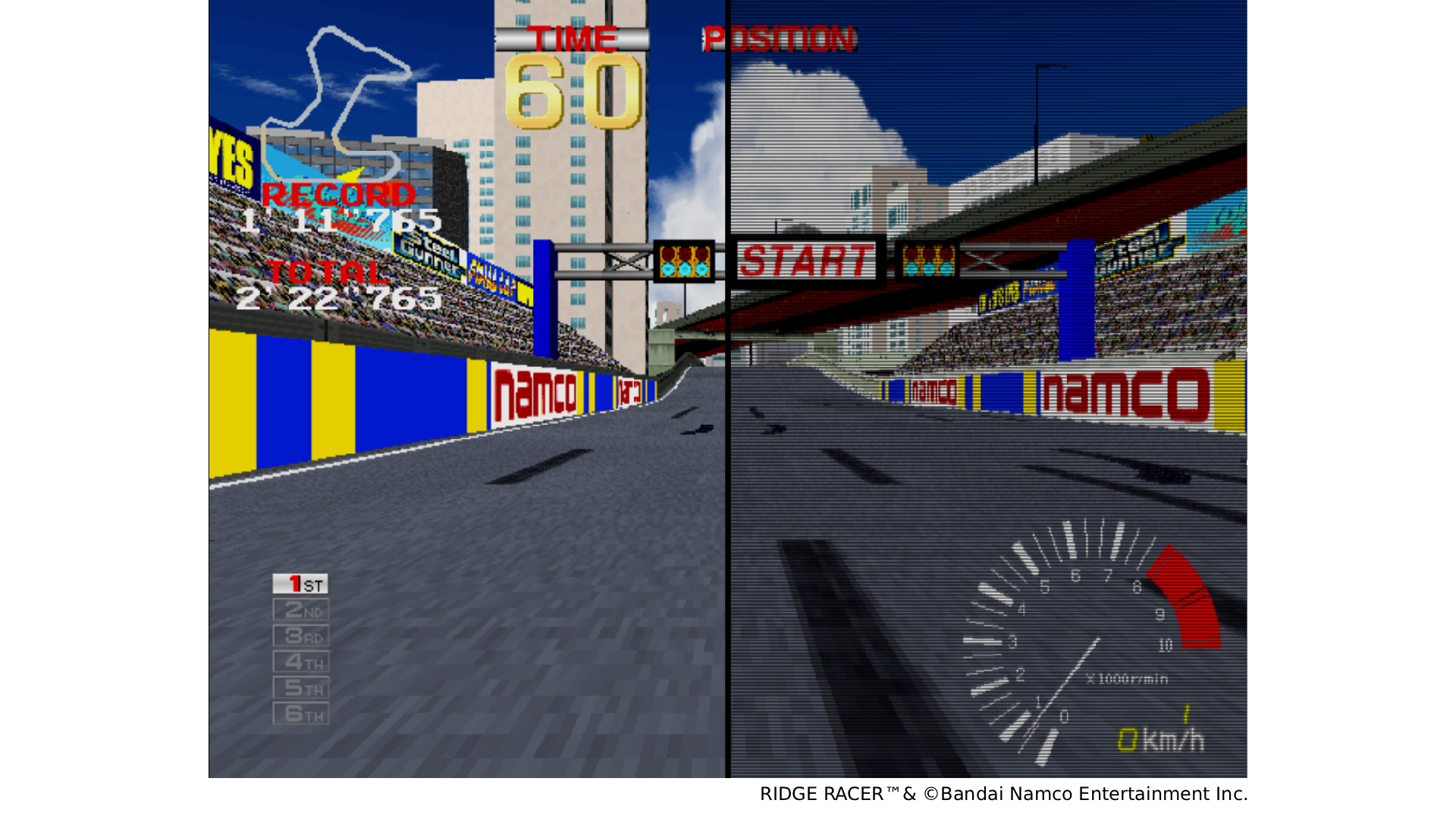 Arcade Archives 2 Ridge Racer screenshot