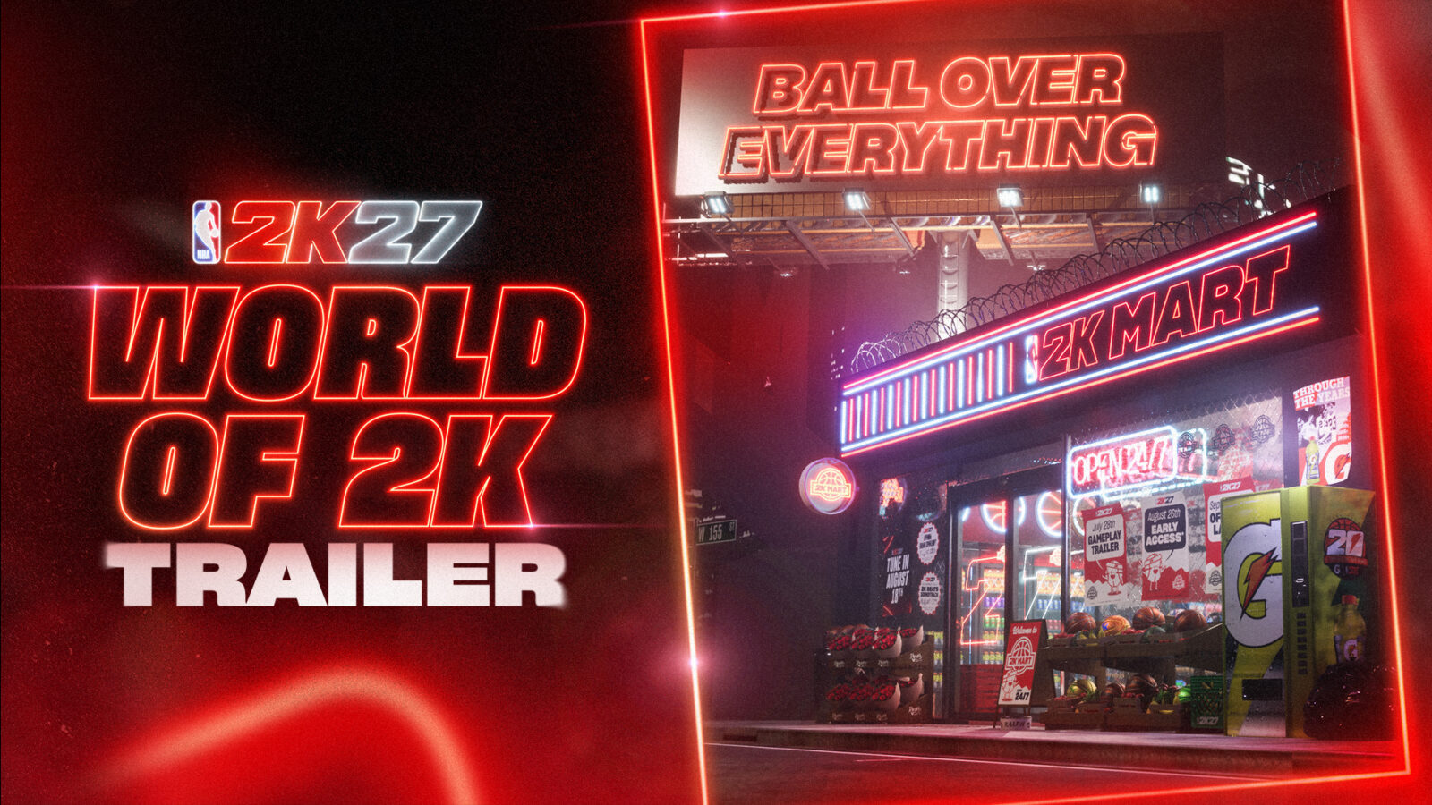 یارییەکانی پێش وەرزی NBA 2K27 ئاشکرا بکە