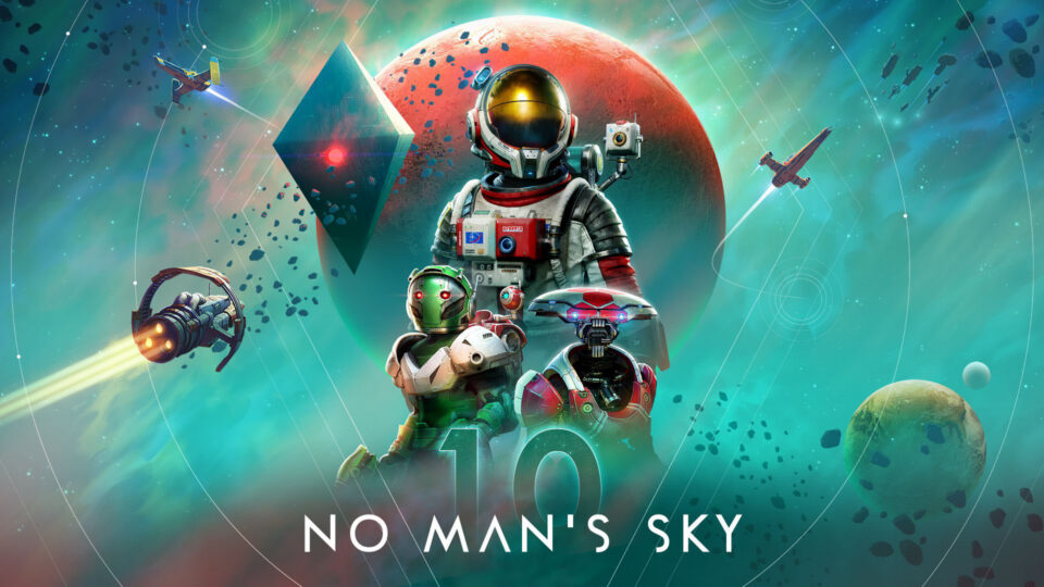 No Man's Sky 10th Anniversary key art