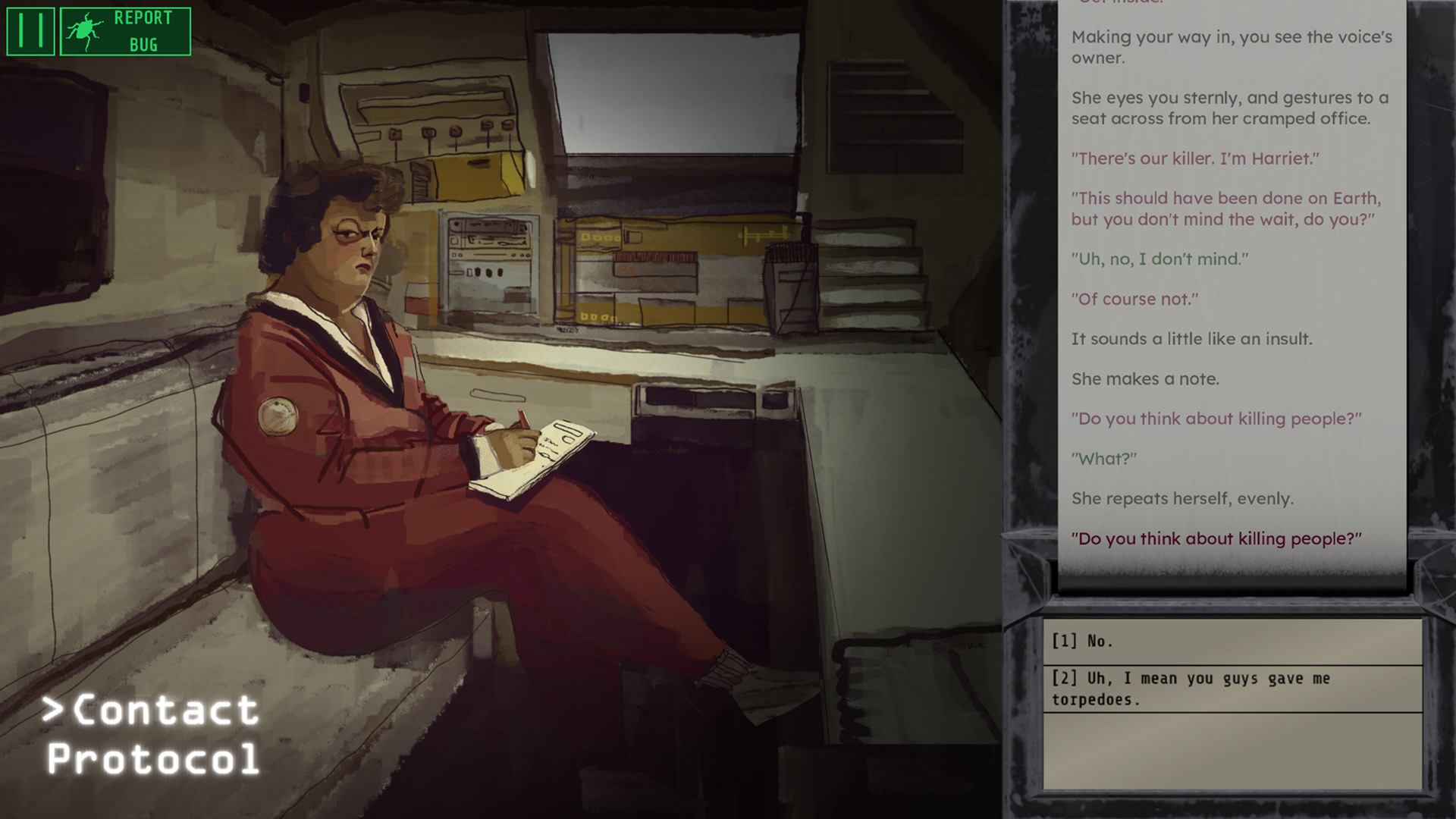Contact Protocol Screenshot