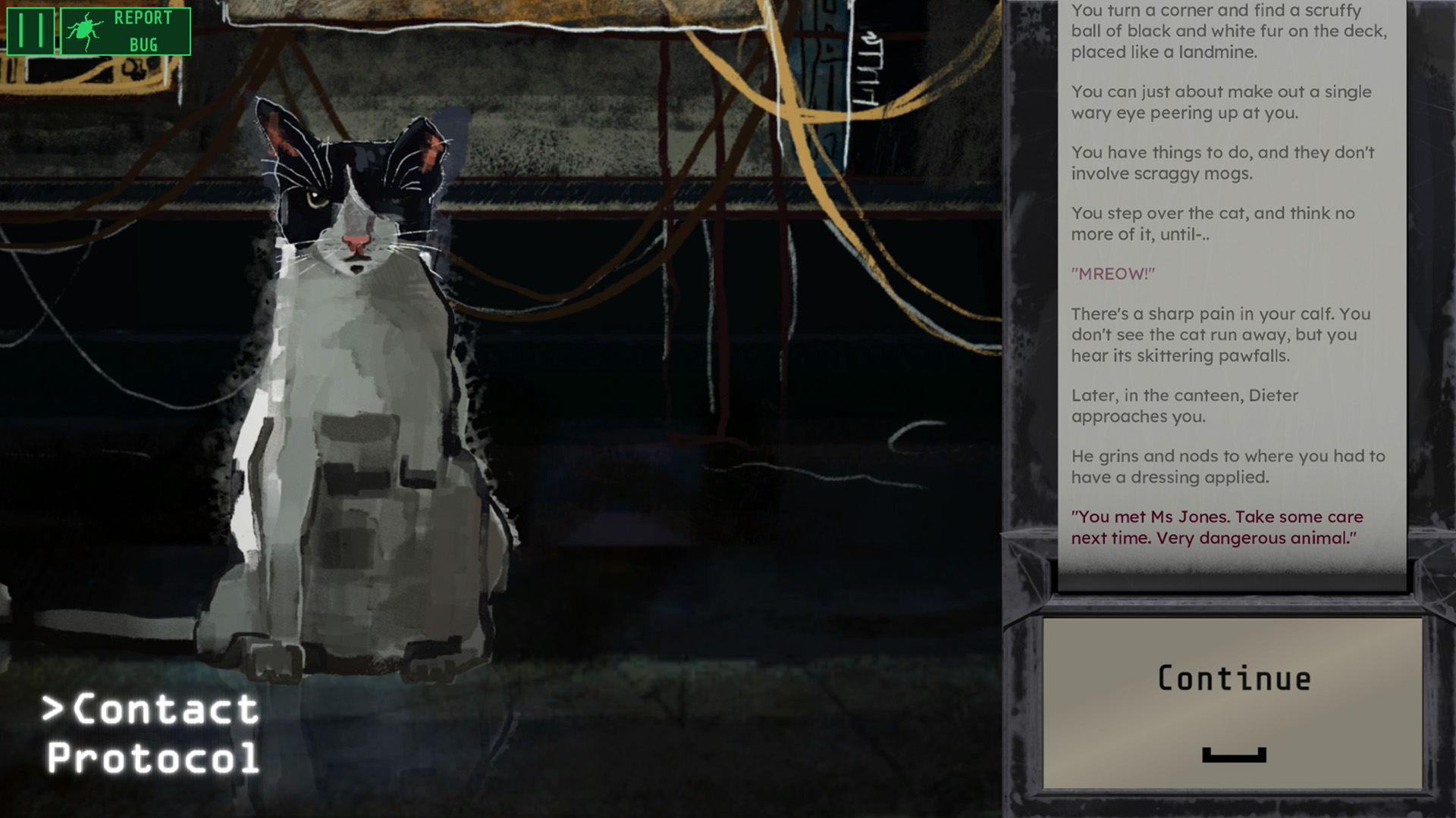 Contact Protocol Screenshot