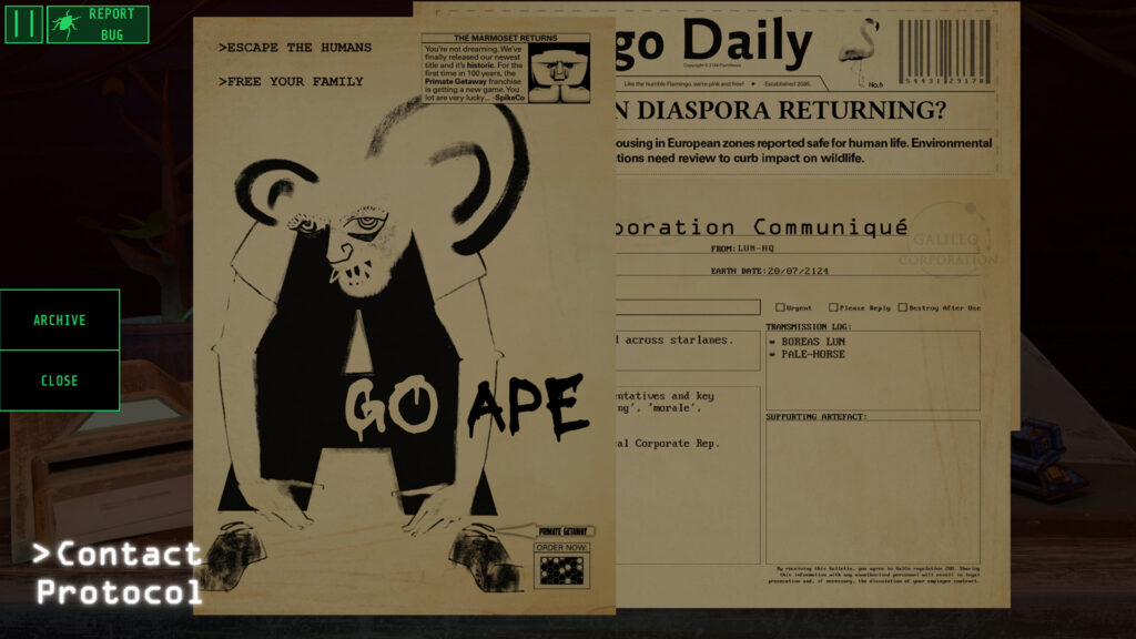 Contact Protocol Screenshot