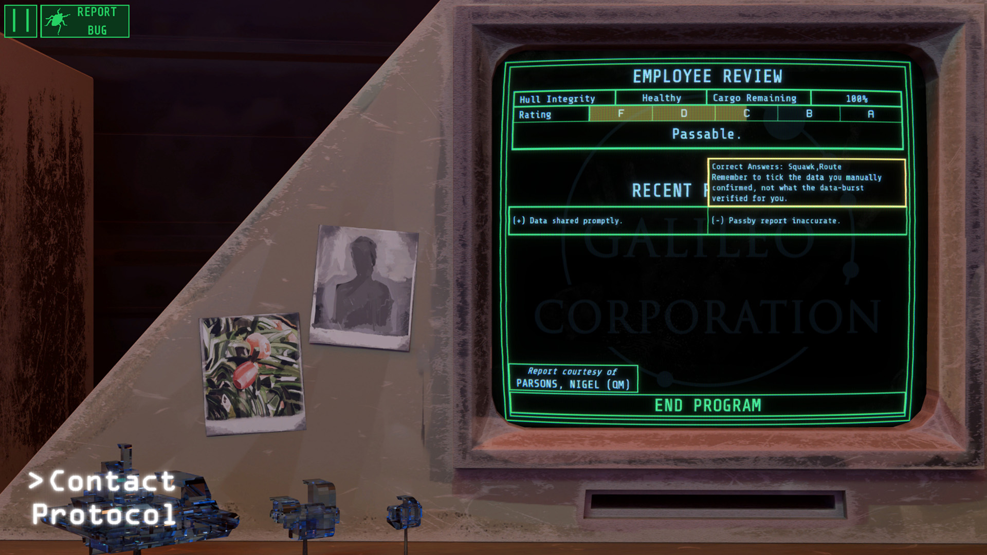 Contact Protocol Screenshot