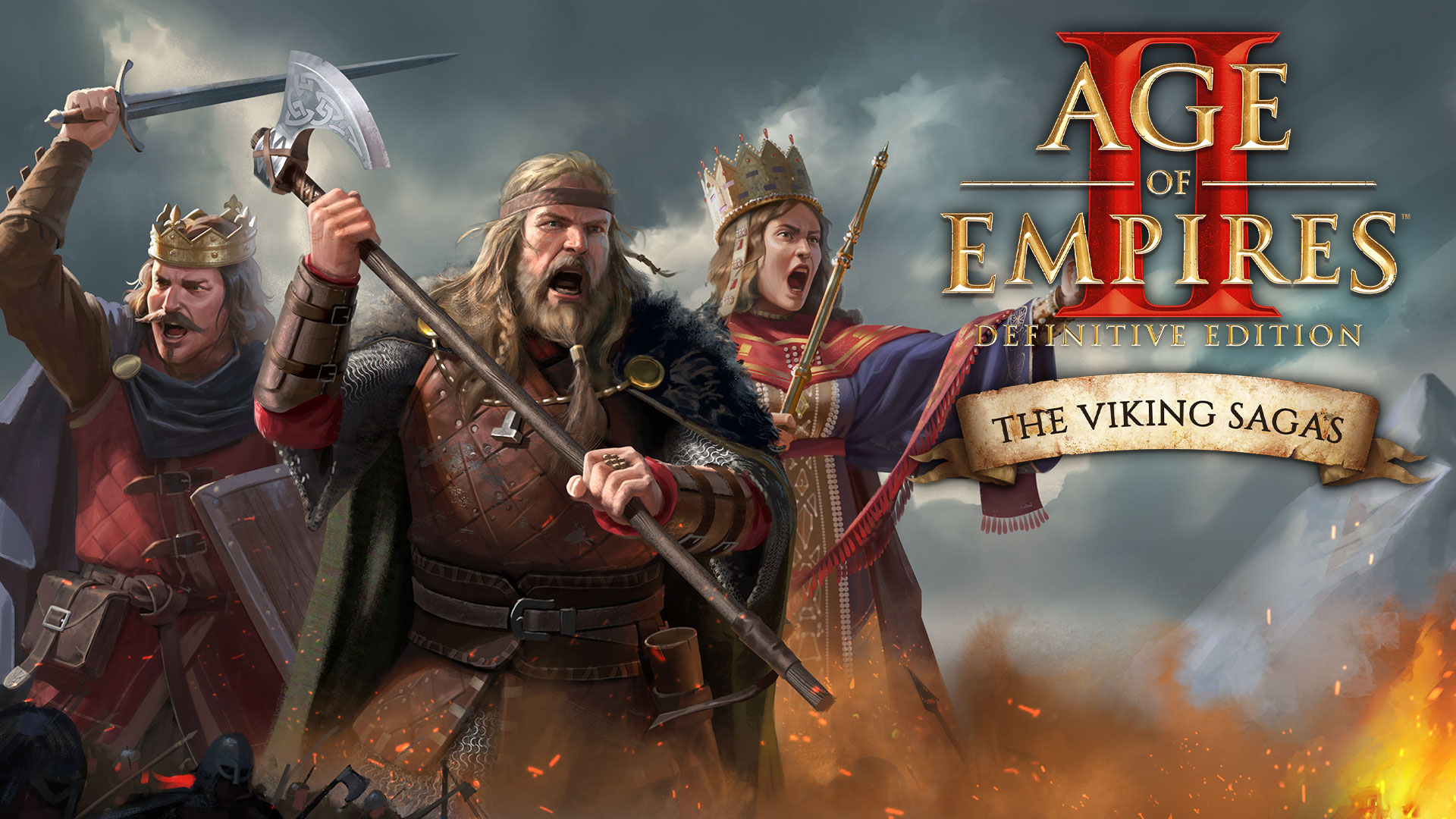 Age 2 Viking Sagas DLC Key Art