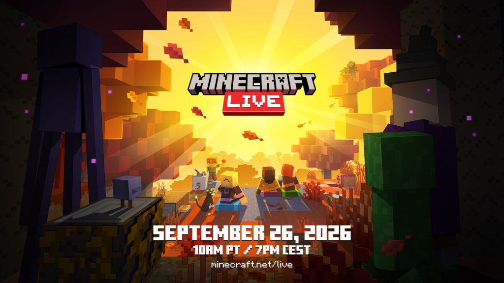 Minecraft Live Announce Hero Image