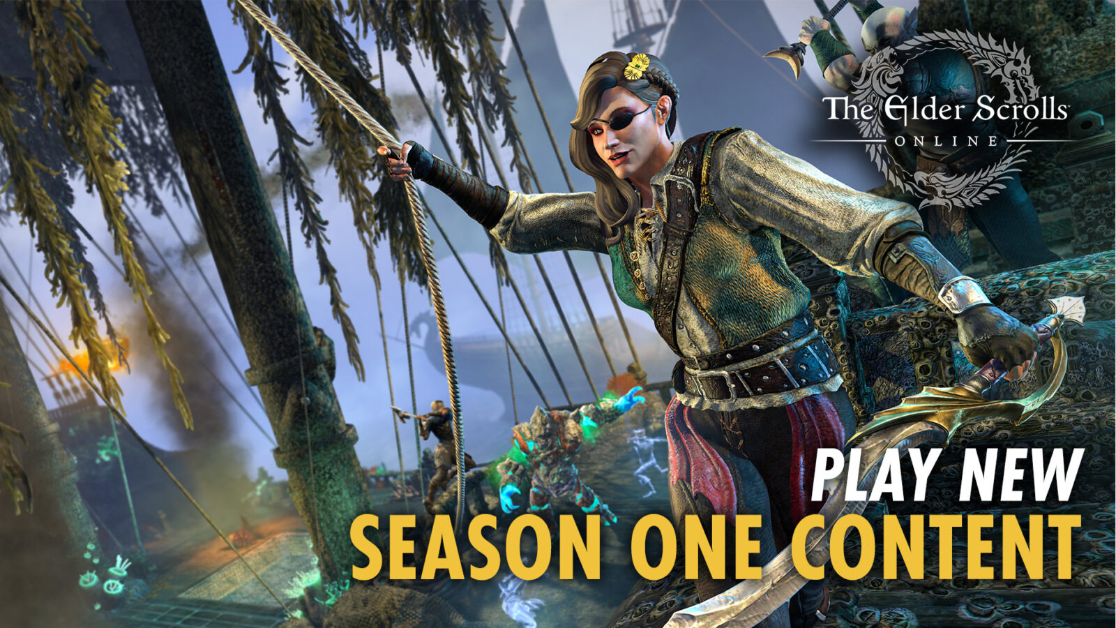 The Elder Scrolls Online lanza el evento “High Seas of Tamriel” para buscar tesoros hundidos