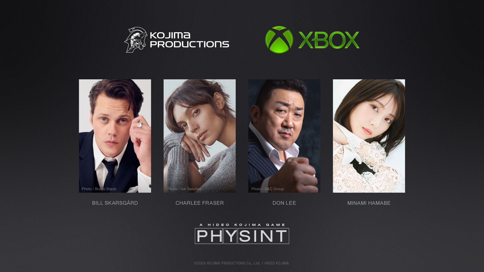 東京ゲームショウ2026：ビル・スカルスガルドがPHYSINTの主役に出演