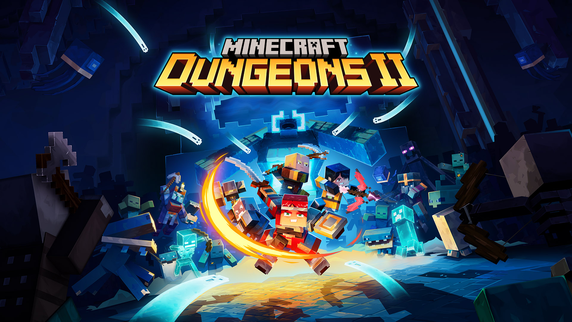 MINECRAFT DUNGEONS II KEY ART