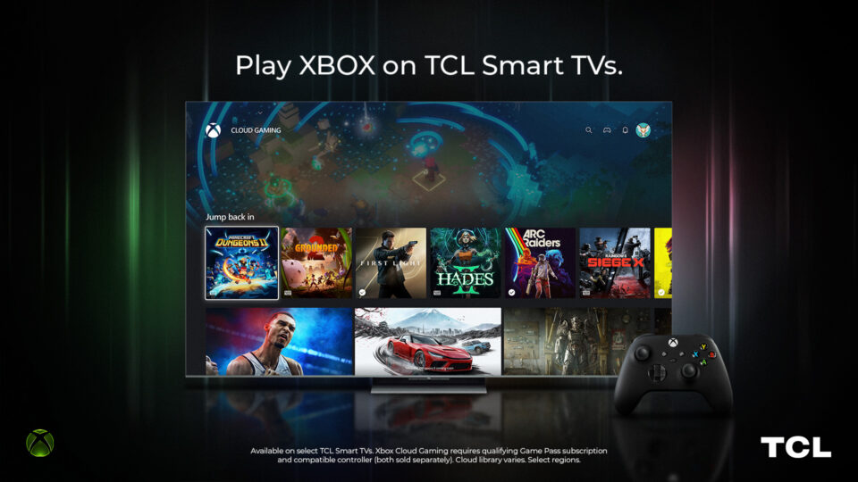 XBOX x TCL Hero Image