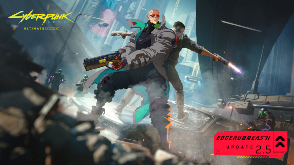 Cyberpunk 2077 Edgerunners 2 update key art