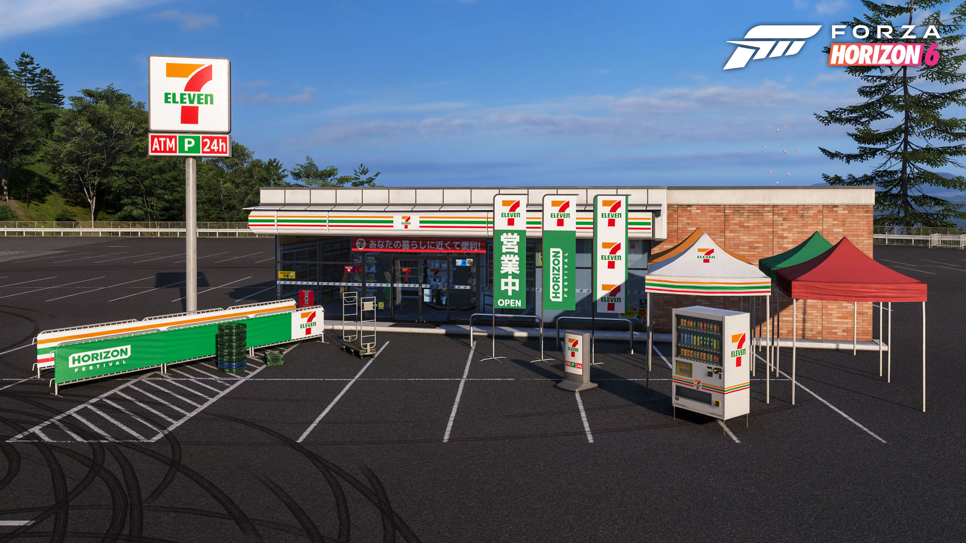 Pull Up to 7-Eleven in Forza Horizon 6
