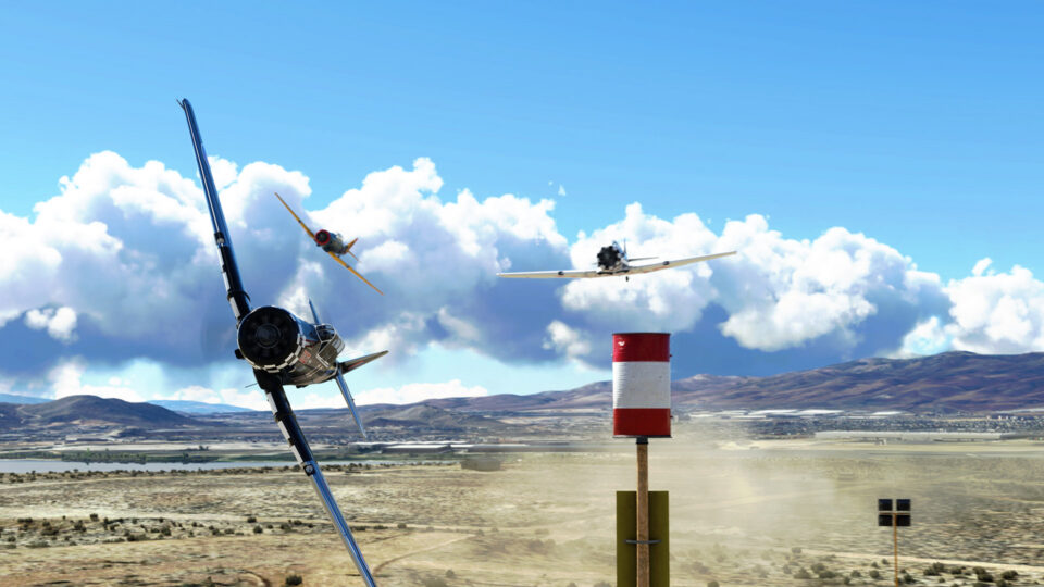 Microsoft Flight Simulator 2024 Air Races Key Art