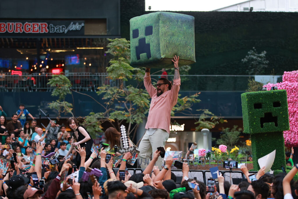Jason Momoa Minecraft Movie Image