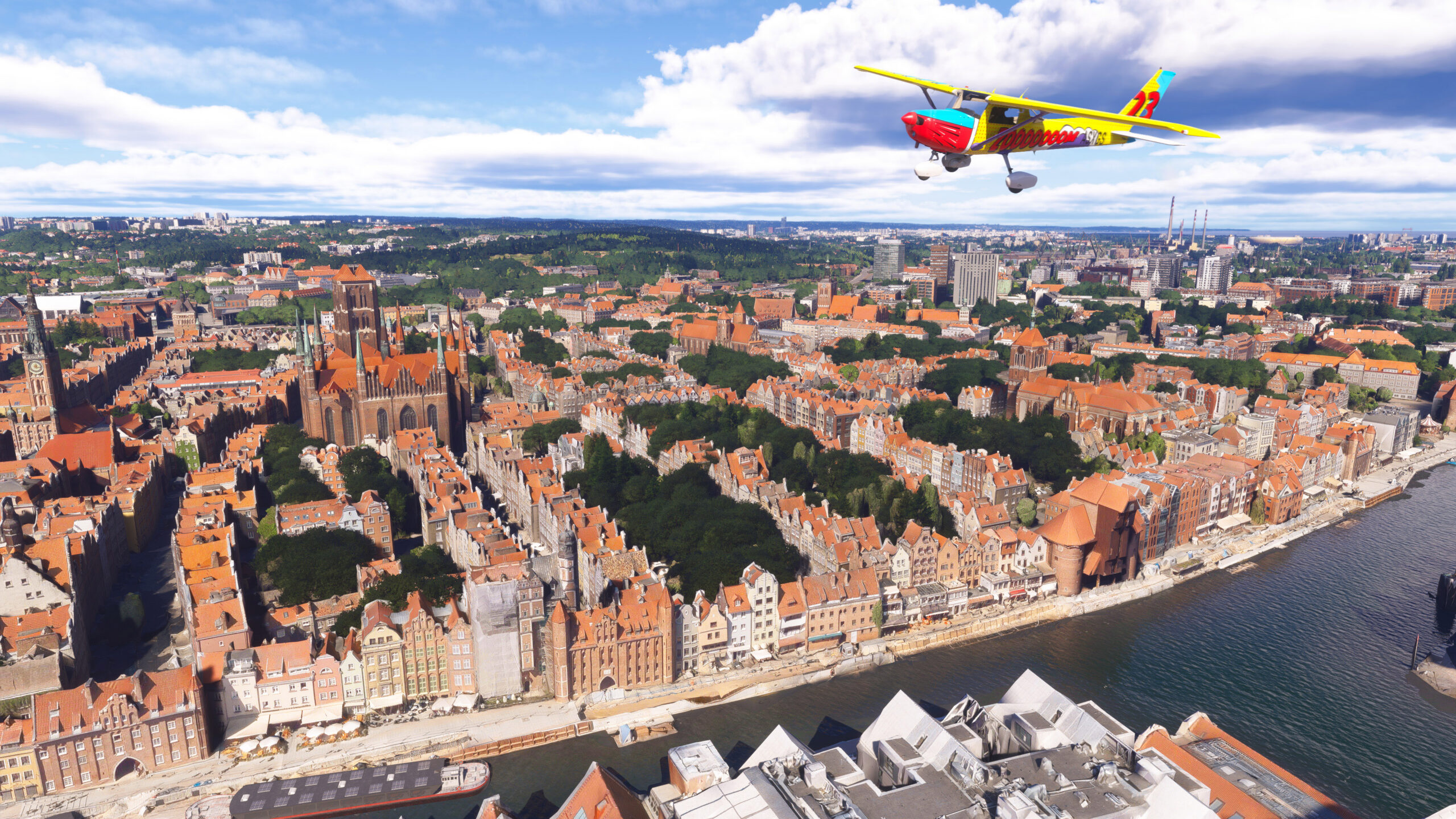 Microsoft Flight Simulator Releases World Update 23: Poland and the Baltics