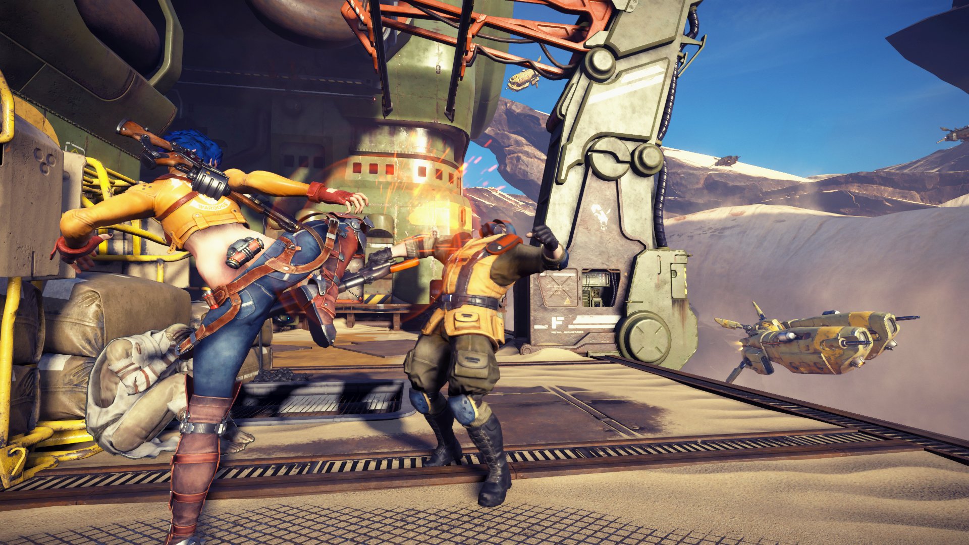 Raiders of the Broken Planet Screenshot