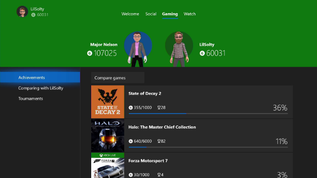 Avatars on GameHub