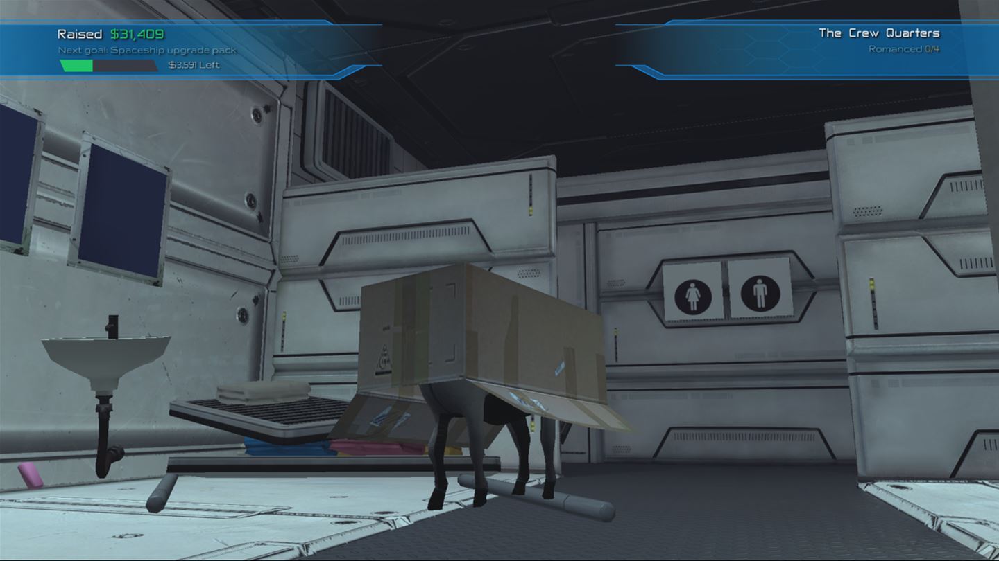 Goat Simulator Waste of Space Screenshot