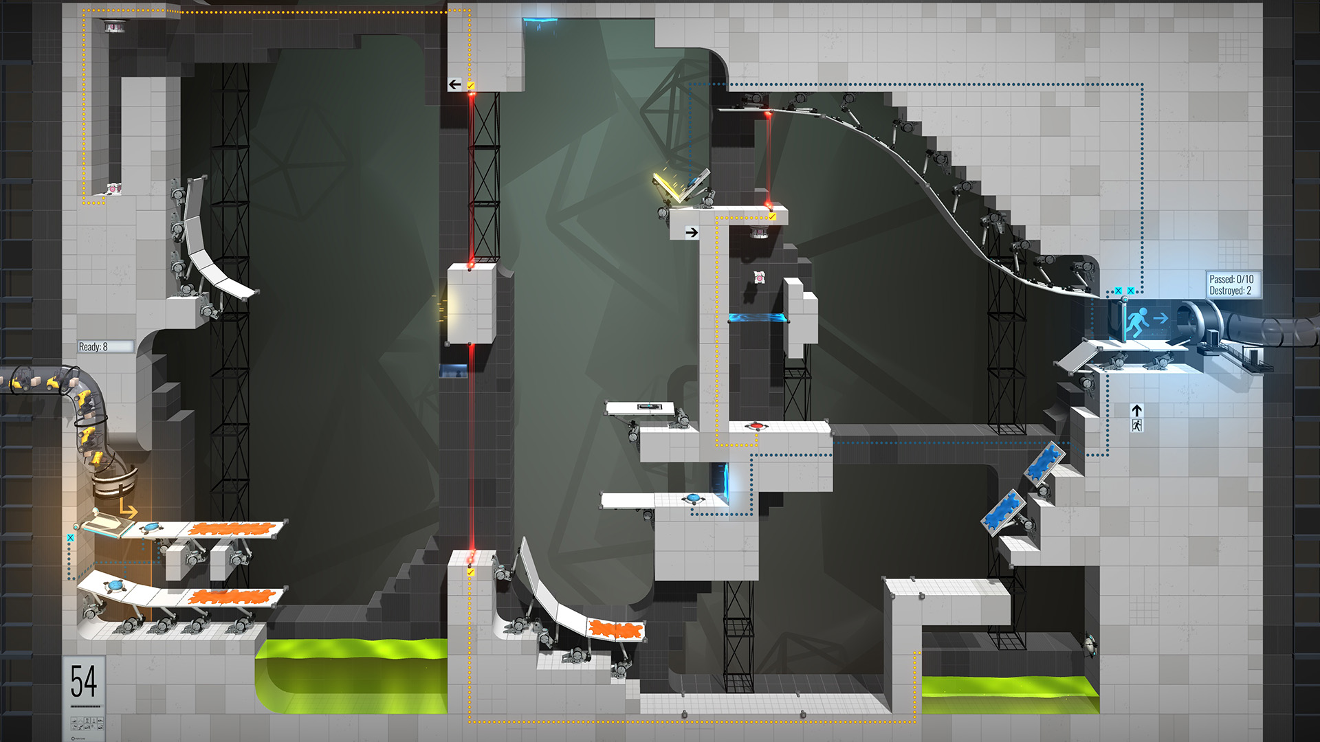 Bridge Constructor Portal Screenshot