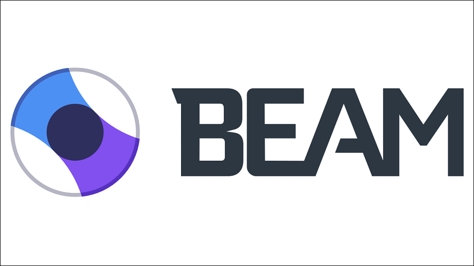 Beam logo with outline